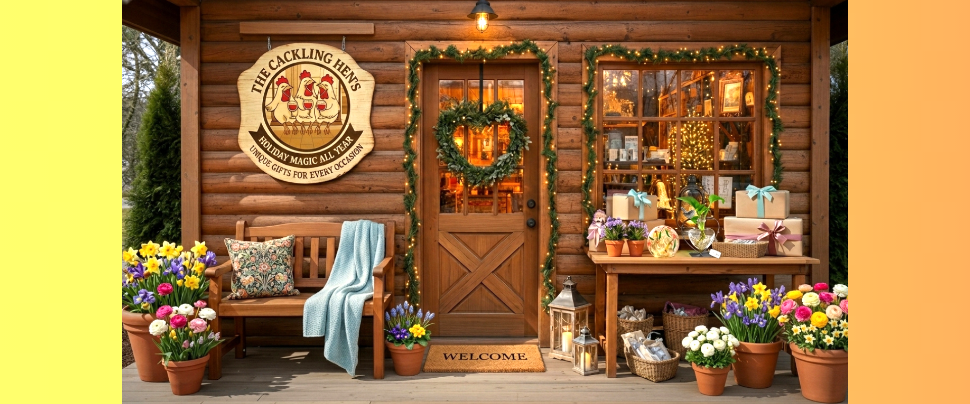 The Cackling Hen’s Gift Shop  Featured in National Press!