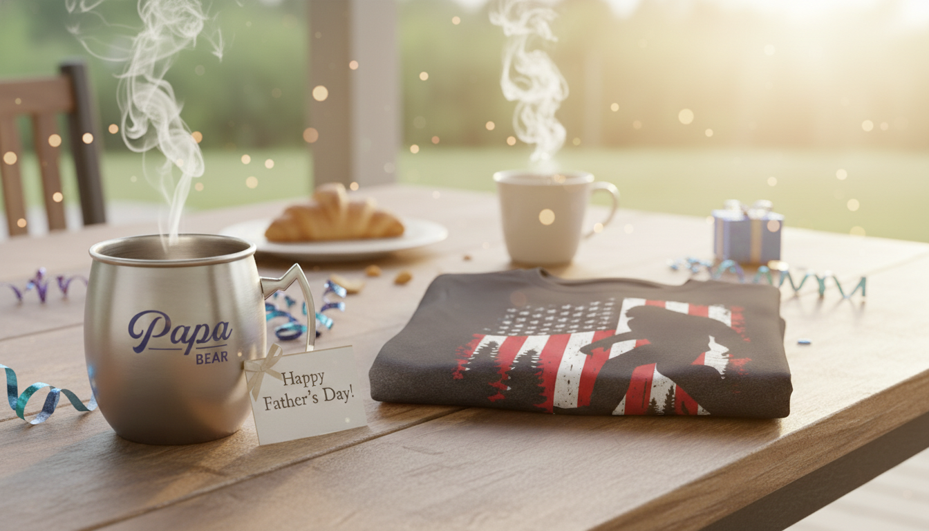 Father’s Day gift collection with practical and gift items