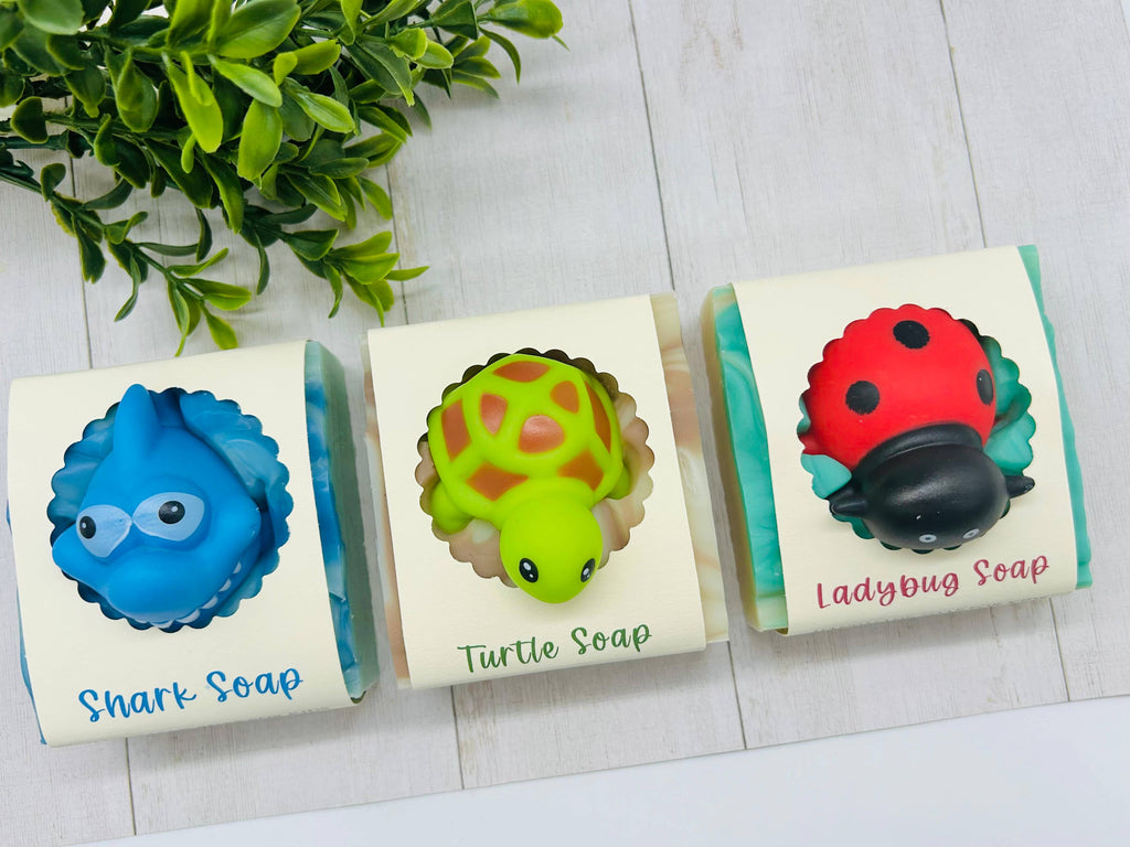 Ladybug Splash! Fun Kids’ Soap Bar 🐞- Single Bar