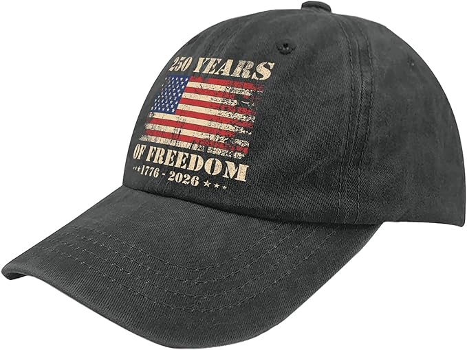 NEW ITEM - 🇺🇸 250th Anniversary USA Hat – 1776–2026 Freedom Edition❤️🤍💙 UNISEX