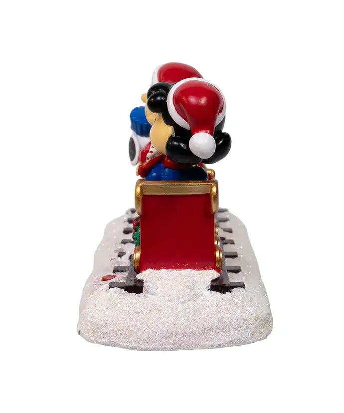 🎄🎅🎄🎅 Battery‑Operated Peanuts® Musical Train Table Piece – Lighted & Musical