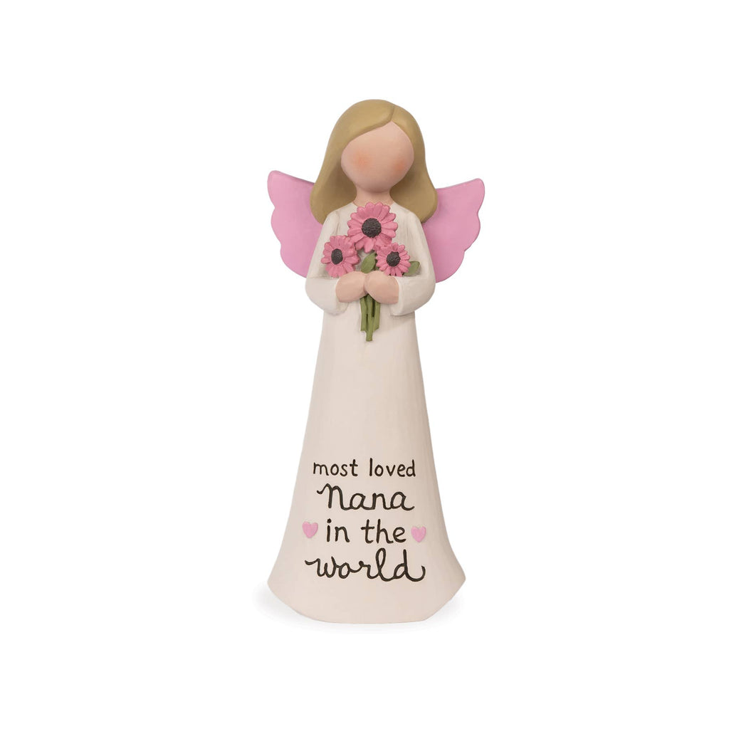 NEW ITEM -  Most Loved Nana in the World – Sweet NANA Angel Figurine Gift🪻🦋🌷