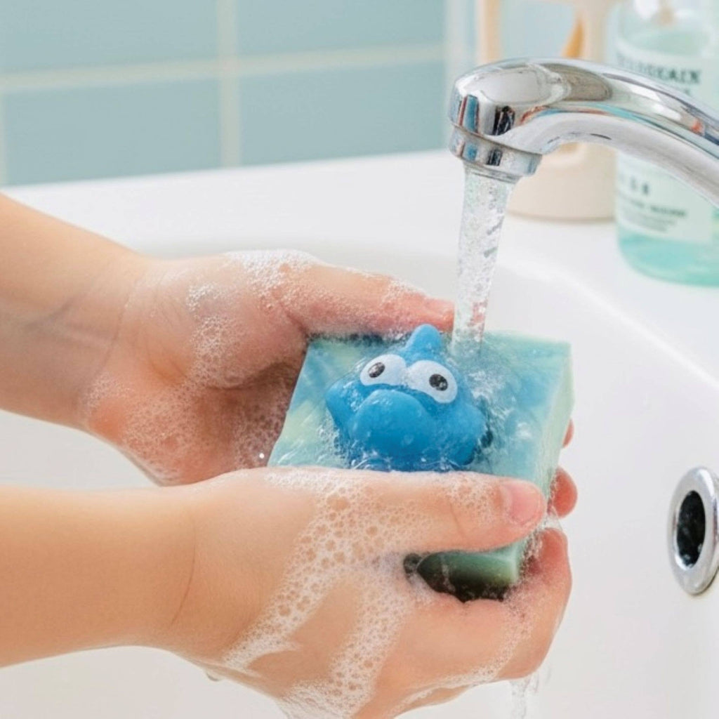 Shark Splash Kids’ Soap Bar – Fun Bath Time🦈Single Bar