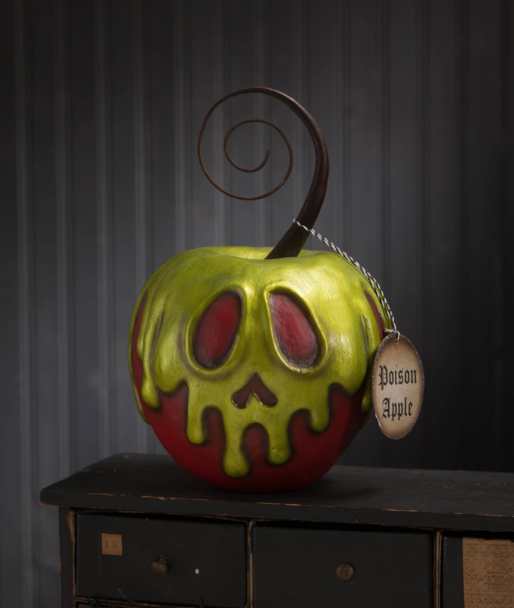 Storybook  Large Poison Apple Halloween Collectible - Halloween Best‑Seller