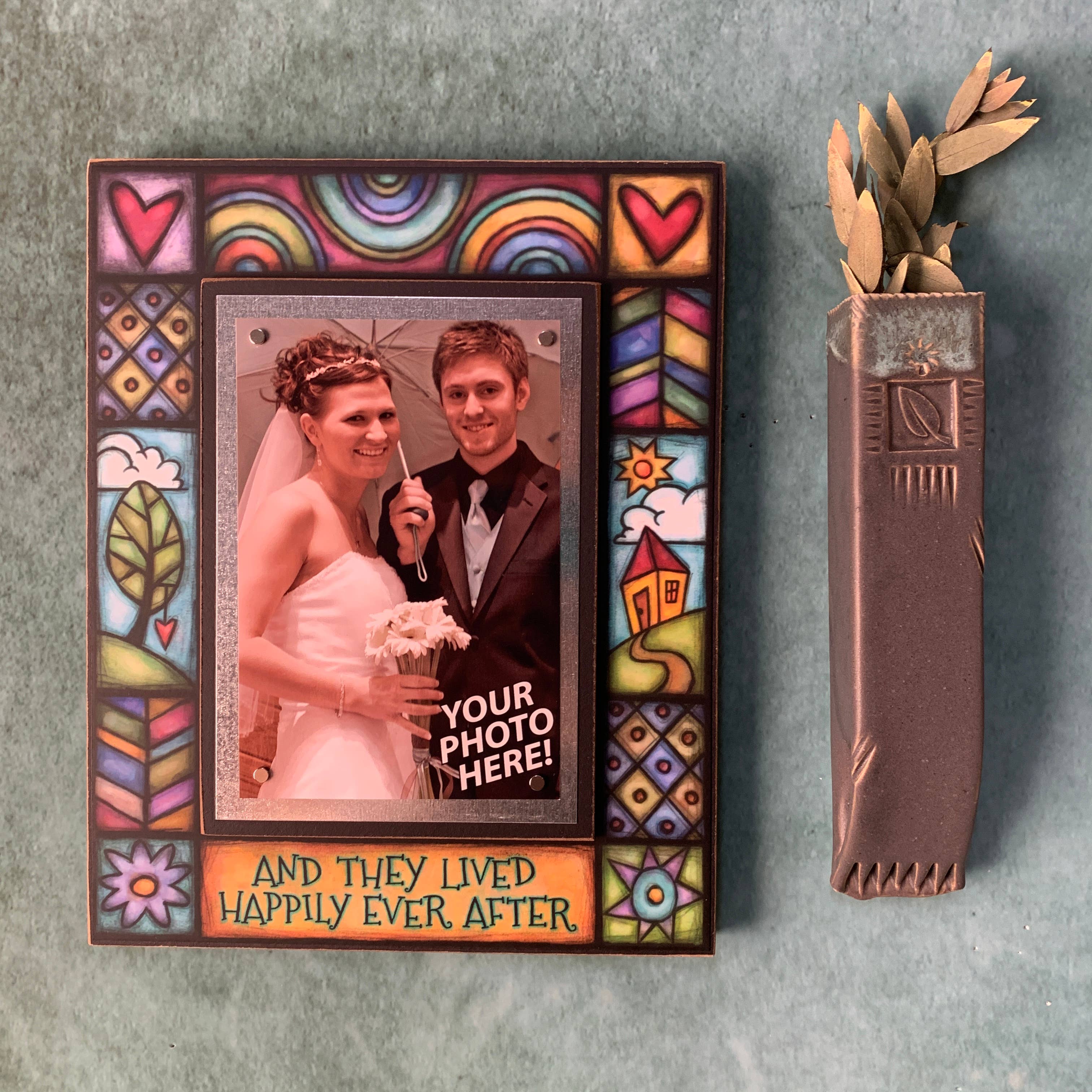🌺NEW ITEM - Happily Ever After Magnet Picture Frame – Michael Macone Art - Wonderful Wedding Gift!