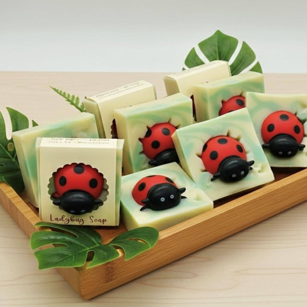 Ladybug Splash! Fun Kids’ Soap Bar 🐞- Single Bar