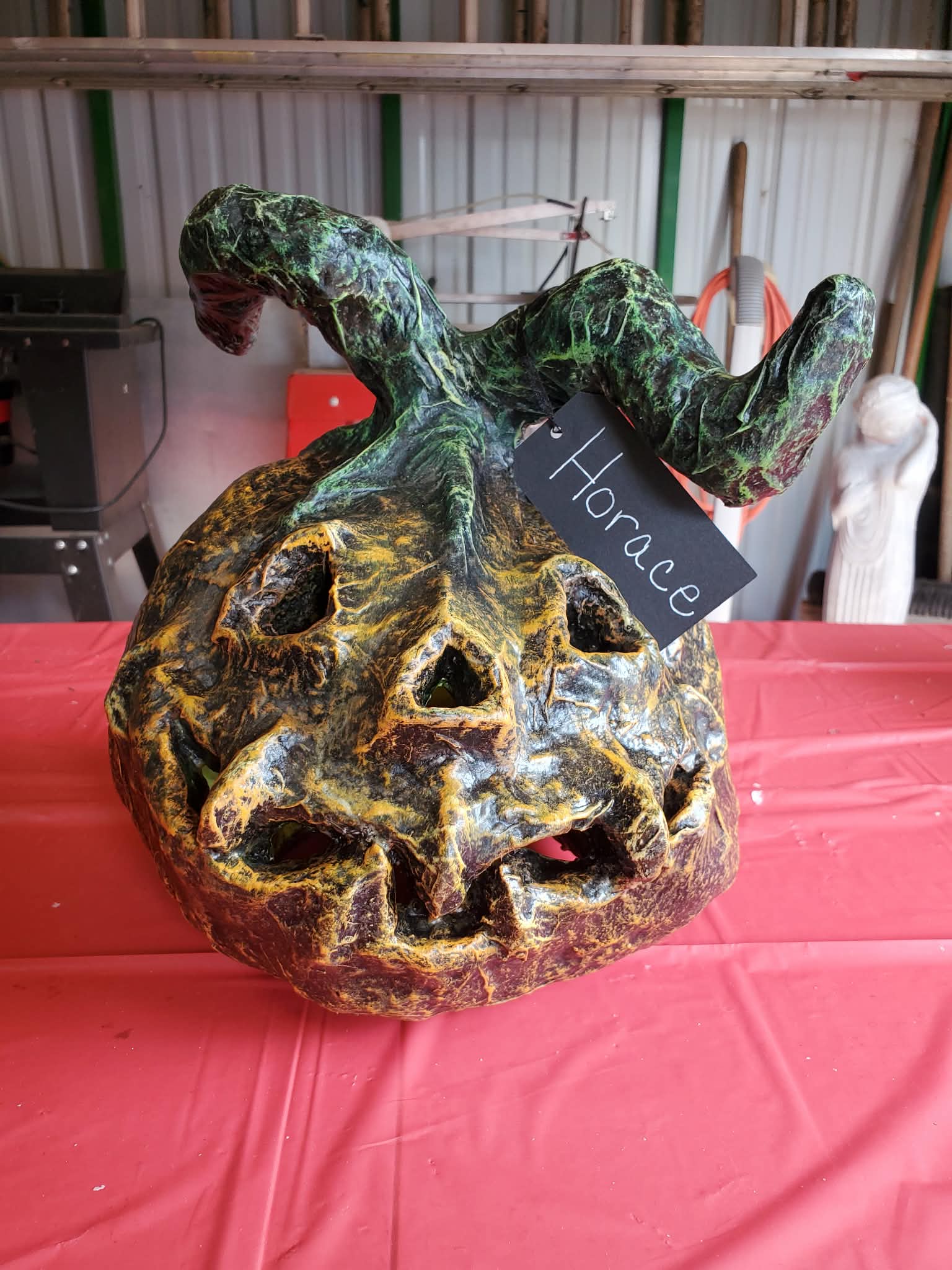 NEW ~ Meet Horace 🎃 — One‑of‑a‑Kind Pumpkin With Wicked Spooky Charm 🎃