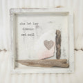 Sailboat Shell Art – She Let Her Dreams Set Sail