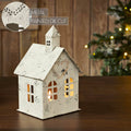 Cottage Village Heart Tealight House – 🌟🕯️🤍