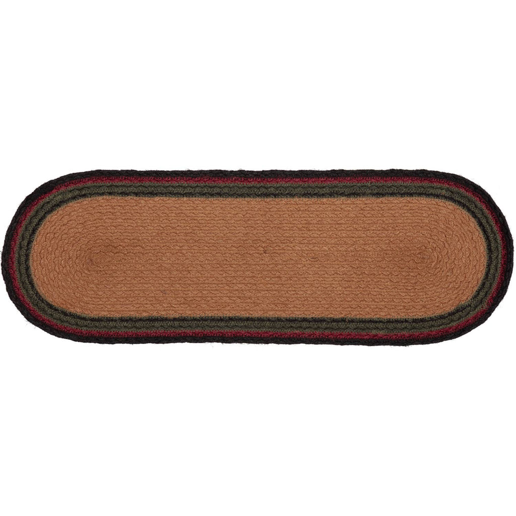 Wyatt Bear Jute Table Runner – Rustic Cabin Braided Runner 8x24 🐻