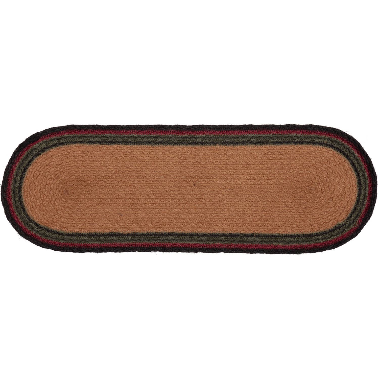 Wyatt Bear Jute Table Runner – Rustic Cabin Braided Runner 8x24 🐻