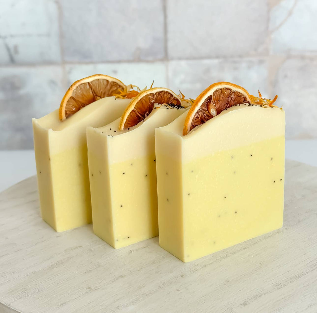 Fresh Lemons - Handcrafted Artisan Soap Bar - Single Bar