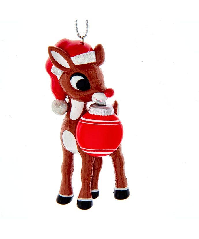 Rudolph The Red Nose Reindeer® Ornament 4"🎅