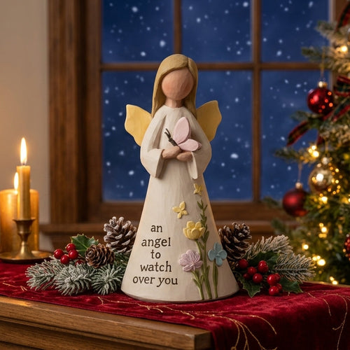 An Angel to Watch Over You – Butterfly Blessings Figurine🌟