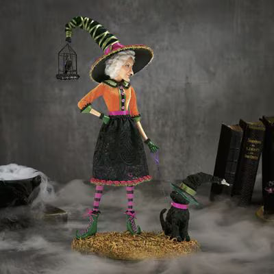 COMING SOON 9-30-26  Agatha — Enchanted Collectible Halloween Witch🧹🧹🧙‍♀️