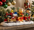 🎄🎅🎄🎅 Battery‑Operated Peanuts® Musical Train Table Piece – Lighted & Musical