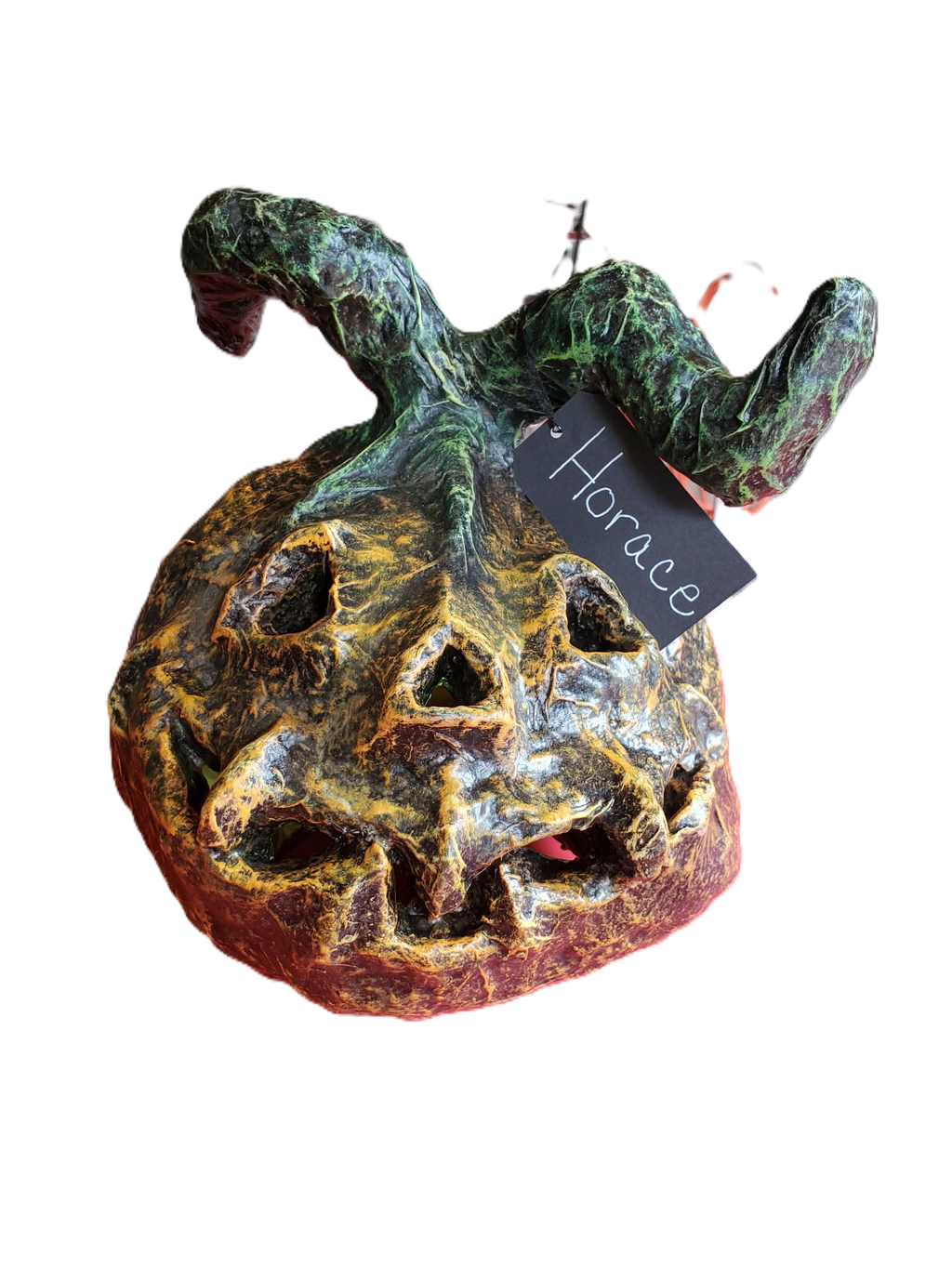 NEW ~ Meet Horace 🎃 — One‑of‑a‑Kind Pumpkin With Wicked Spooky Charm 🎃