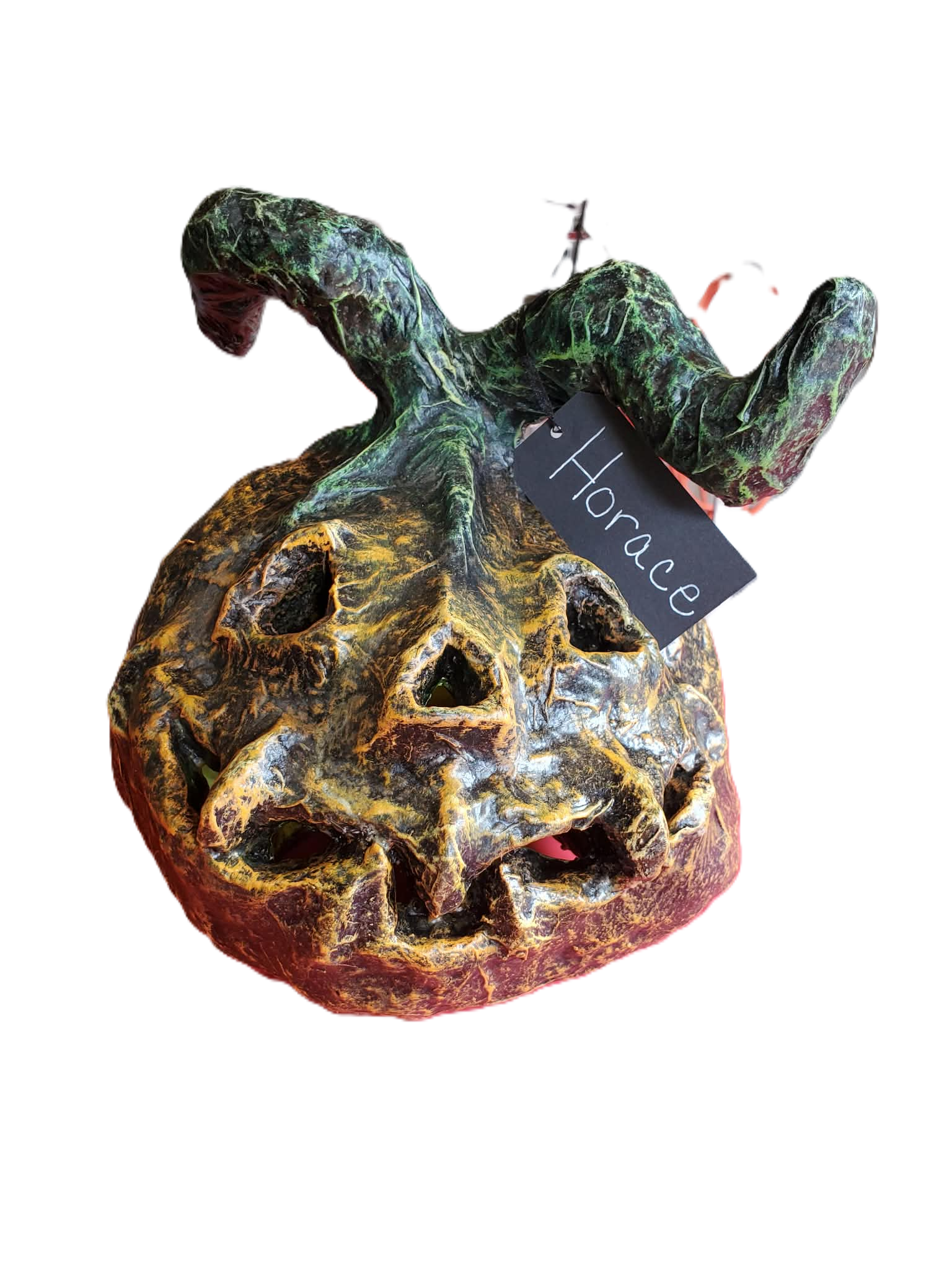 NEW ~ Meet Horace 🎃 — One‑of‑a‑Kind Pumpkin With Wicked Spooky Charm 🎃