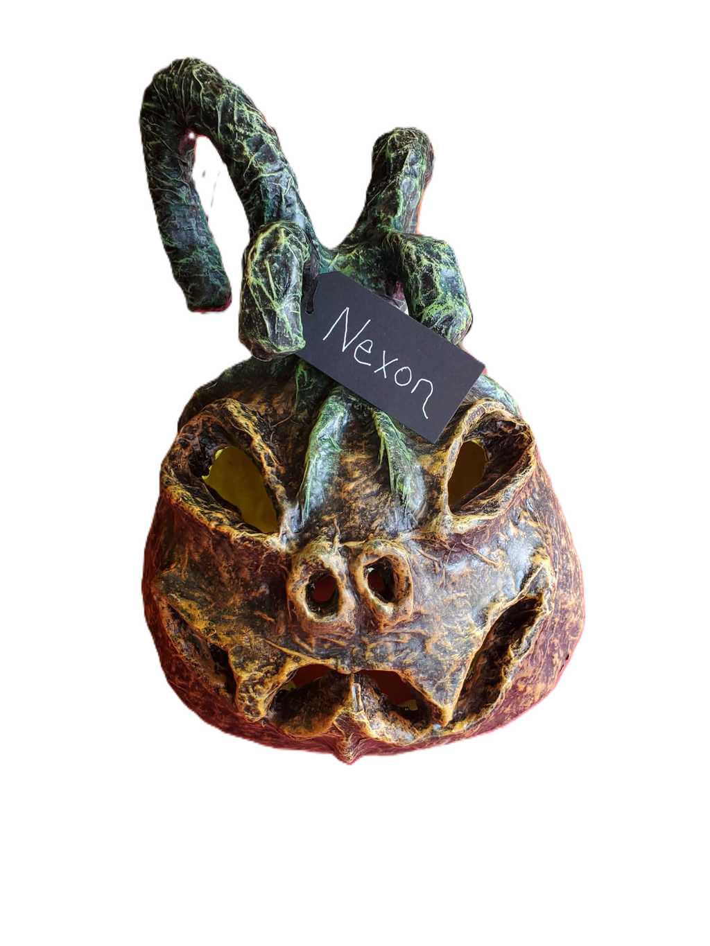 NEW ~ Meet Nexon 🎃 — One‑of‑a‑Kind Pumpkin With Fierce Halloween Presence - Alien or Pumpkin?