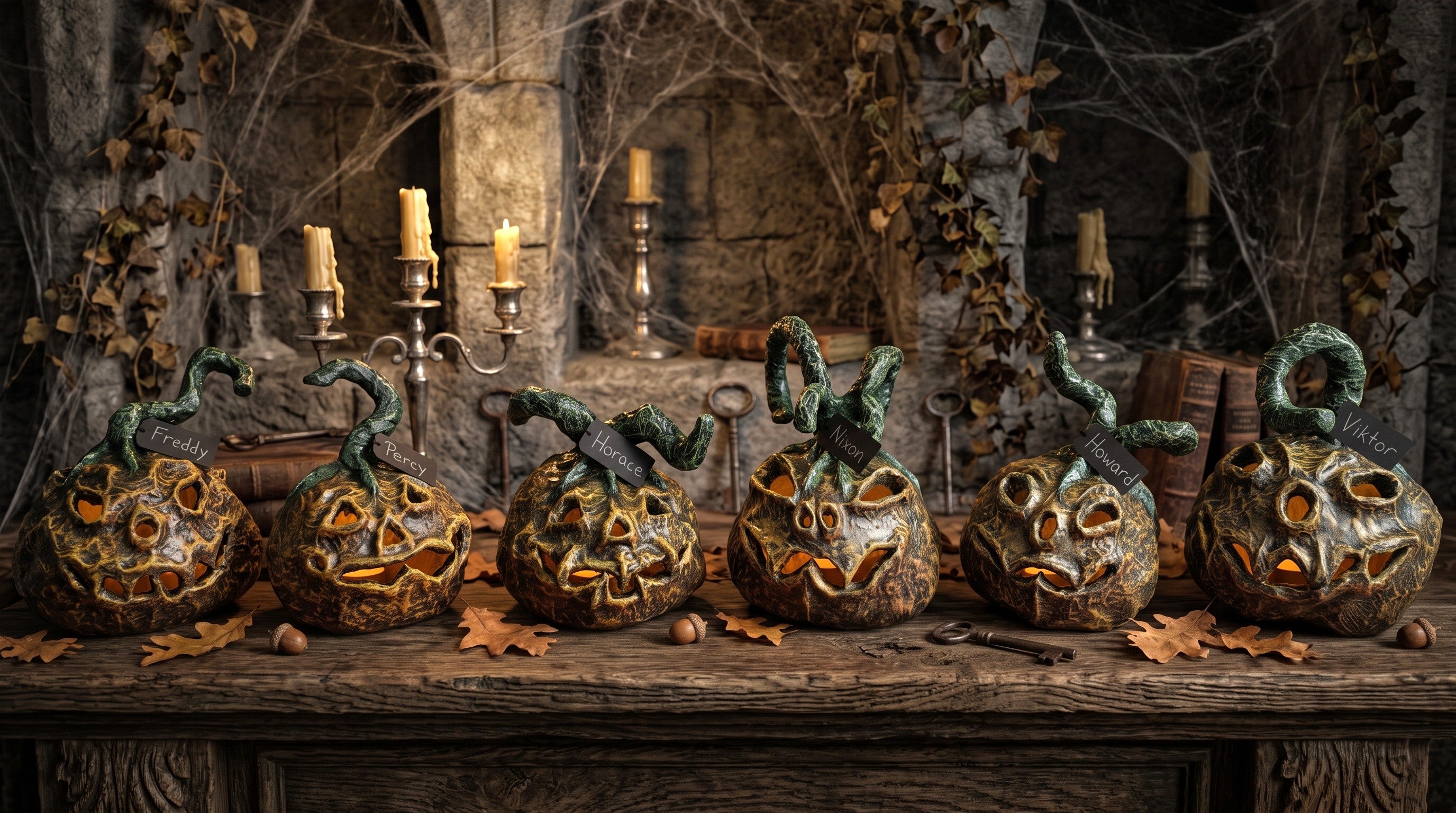 NEW ~ Meet Viktor 🎃 — One‑of‑a‑Kind Pumpkin With Striking Spooky Attitude 🎃