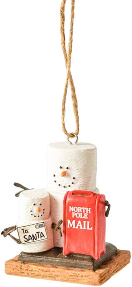 NEW!! S’mores “Letters to Santa” Christmas Ornament – Super Cute! 🎁🎁