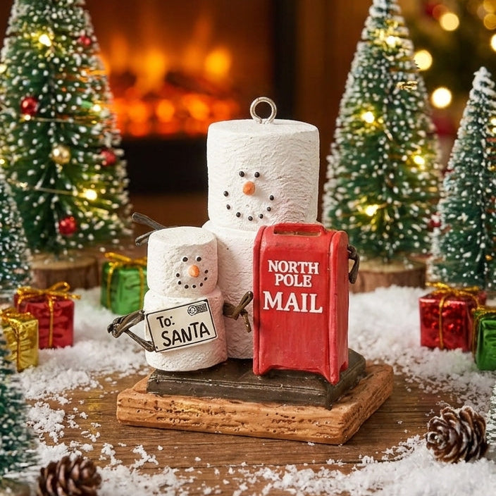 NEW!! S’mores “Letters to Santa” Christmas Ornament – Super Cute! 🎁🎁