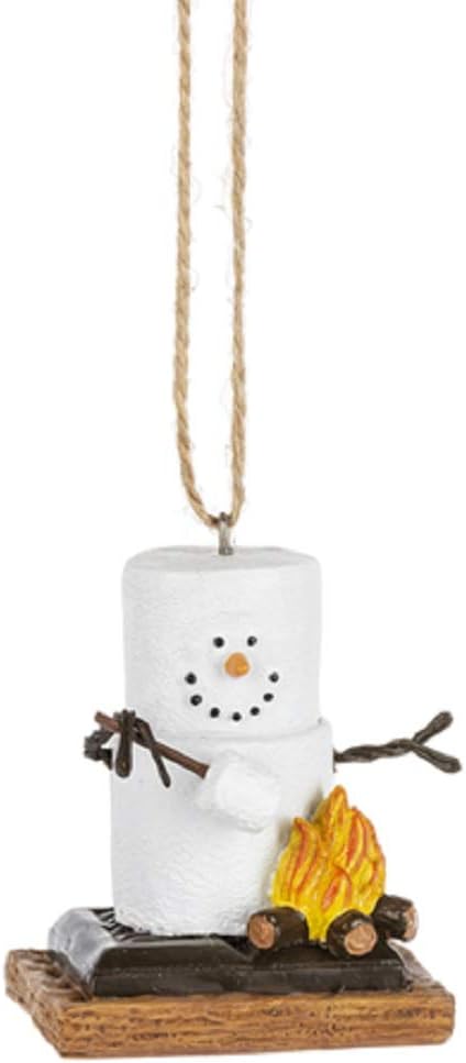 NEW - S’Mores Snowman Campfire Ornament Cutie– Holiday Marshmallow Fun🔥🌲🎅
