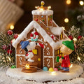 Peanuts LED Gingerbread House 🎄– Charlie Brown & Snoopy Light‑Up Christmas Décor