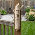 NEW -🌞 Stick Man with Attitude – The Stone Character That Cracks You Up- Garden or Home!