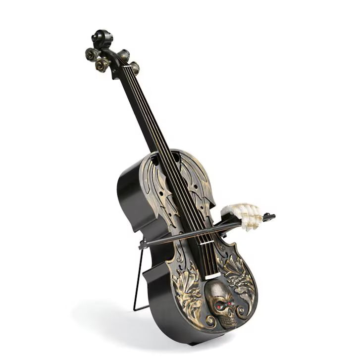 NEW - Skeletal Serenade Animated Halloween Violin🎻🎻🎻🎃