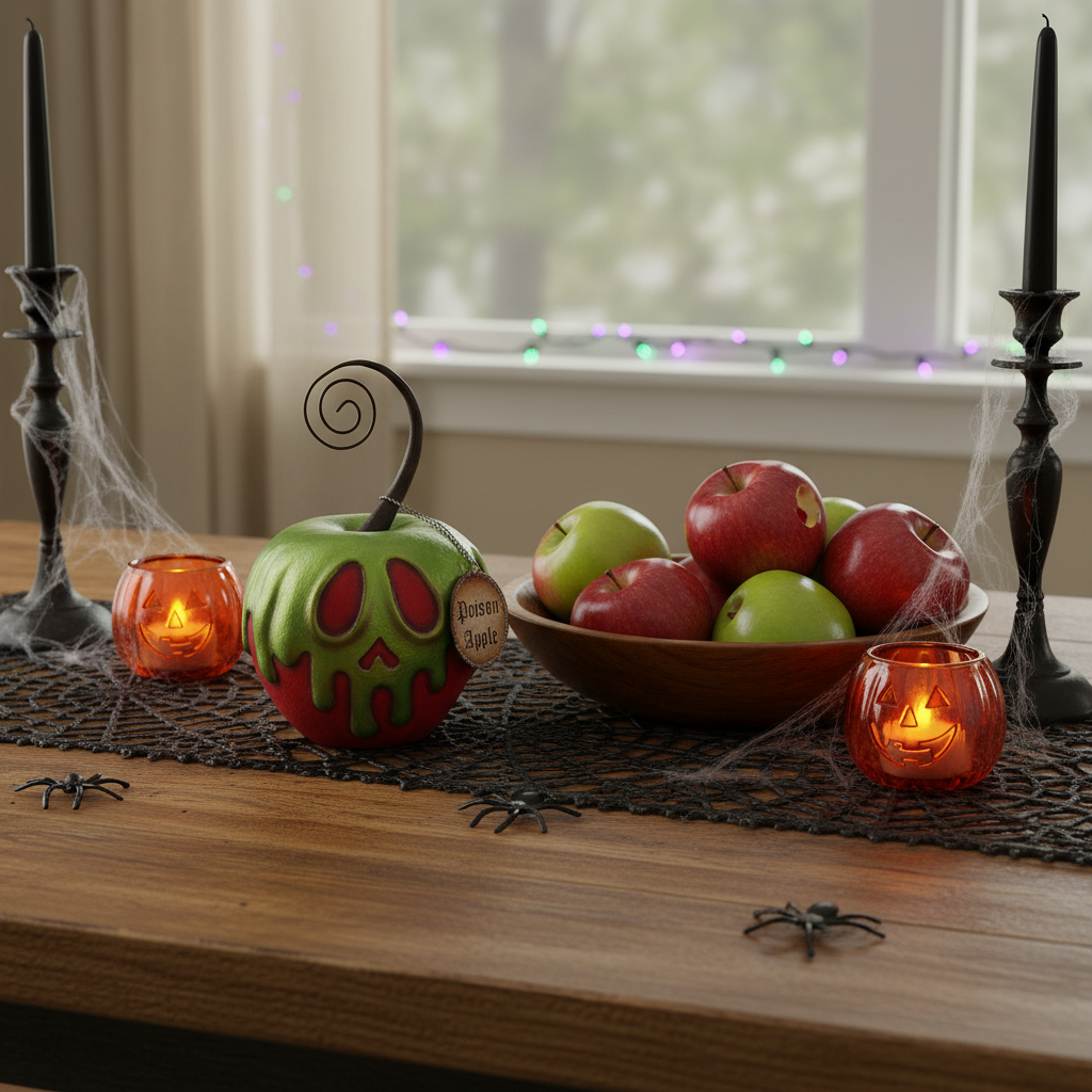 Storybook  Large Poison Apple Halloween Collectible - Halloween Best‑Seller