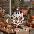 🤠 Halloween/Fall Roping Cowboy Ghost – 14" Resin Figurine - AVAILABLE AUG 2026