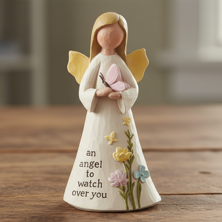 An Angel to Watch Over You – Butterfly Blessings Figurine