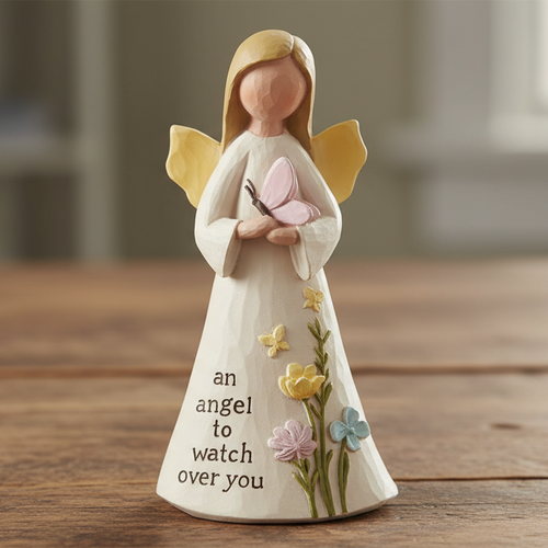 An Angel to Watch Over You – Butterfly Blessings Figurine