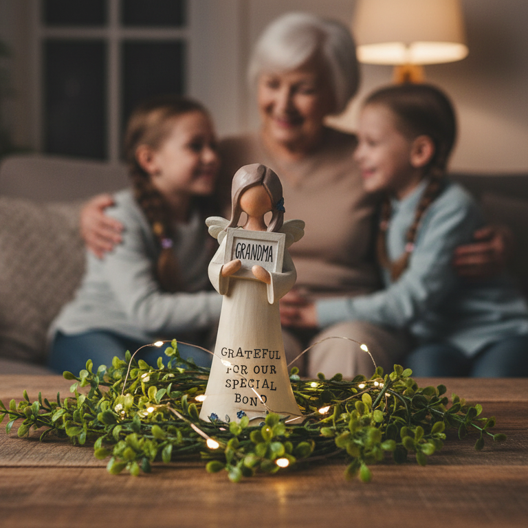 NEW ITEM -  Grateful For Our Special Bond Grandma Angel Gift - 💐🦋🌸