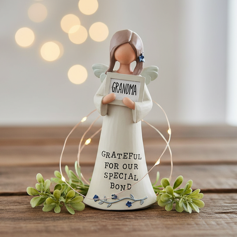 NEW ITEM -  Grateful For Our Special Bond Grandma Angel Gift - 💐🦋🌸