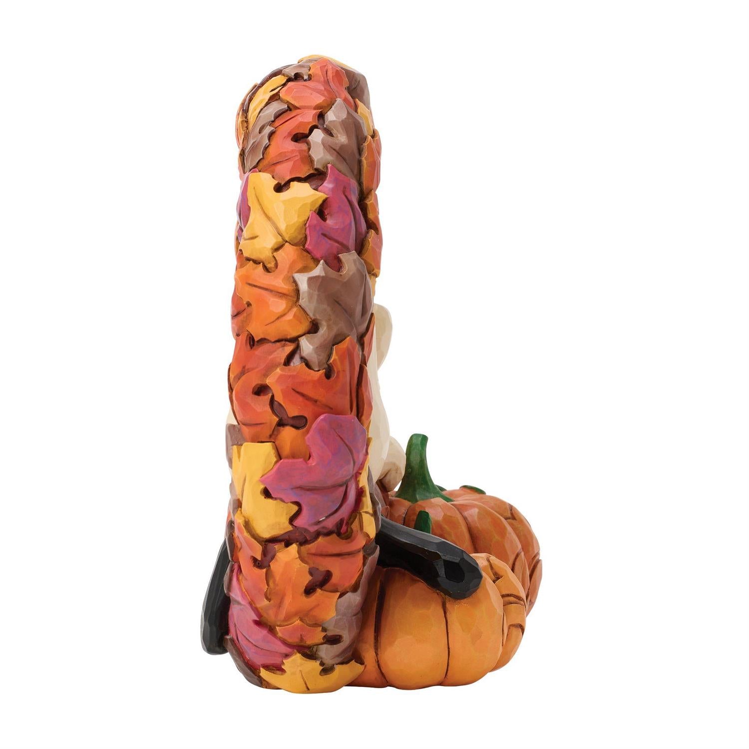NEW ITEM - 🍂🍂🍂Snoopy on Fall Wreath Figurine – Jim Shore Peanuts “Layers of Autumn” (6”H)