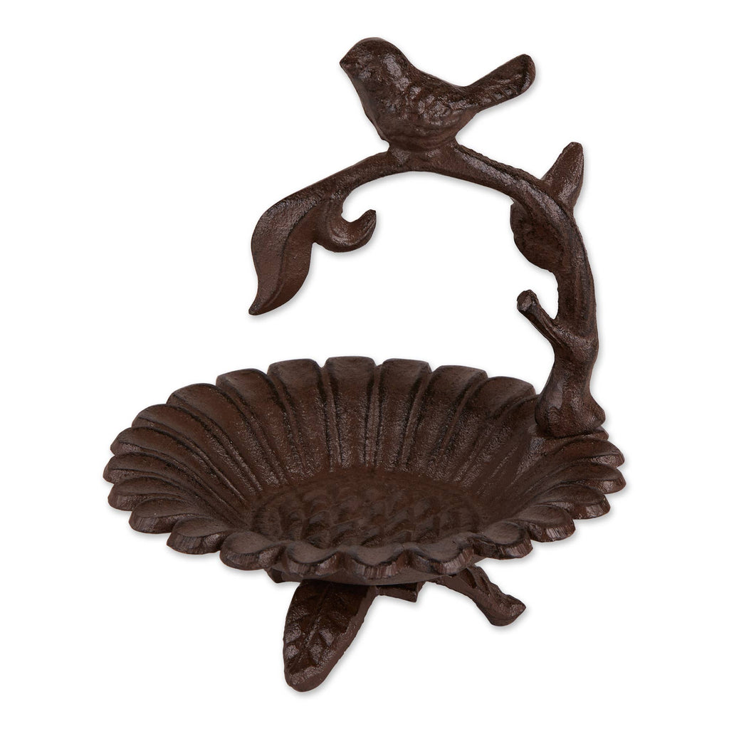 BEST SELLER!  - Sunflower Cast Iron Bath or Bird Feeder – Vintage Garden Accent🌻