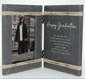 Unique Happy Graduation – Hinged Keepsake Frame 5.5" X 7.5" (4"x 6" photo)