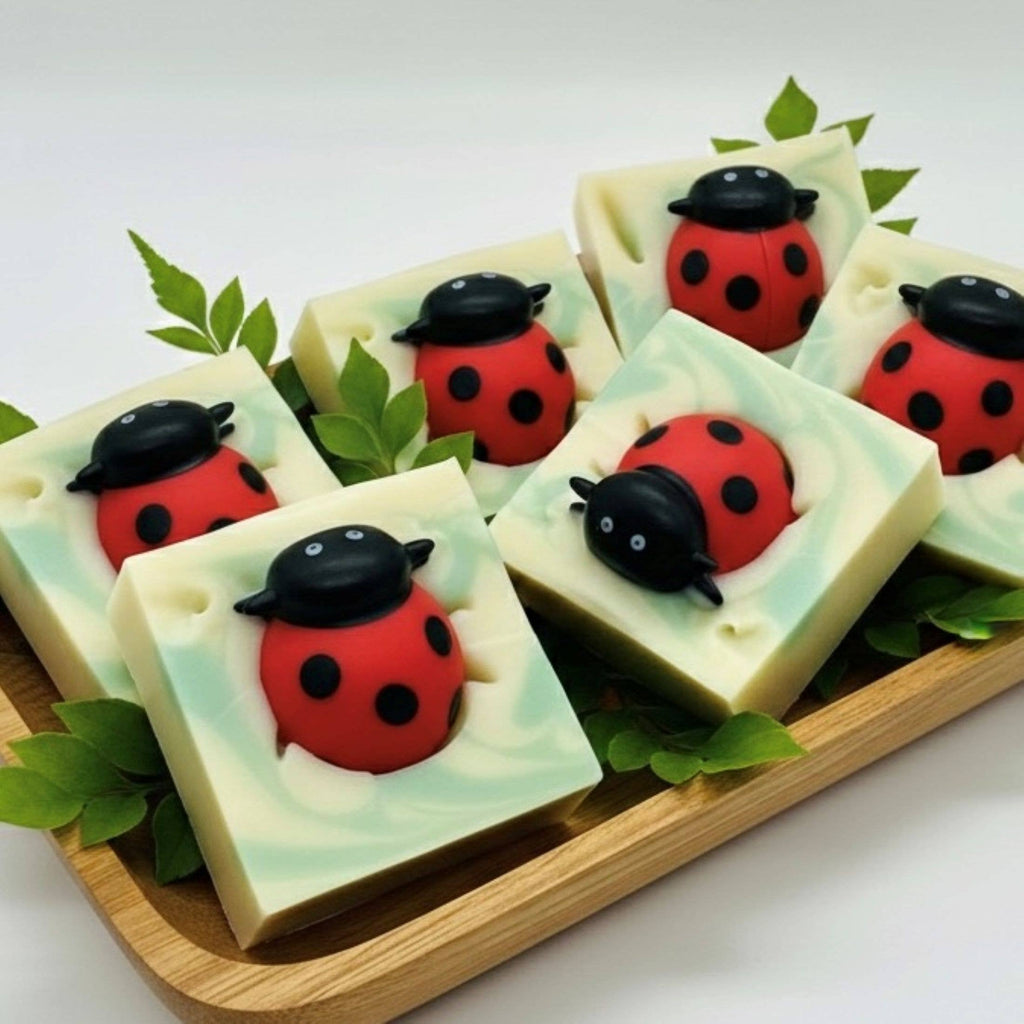Ladybug Splash! Fun Kids’ Soap Bar 🐞- Single Bar