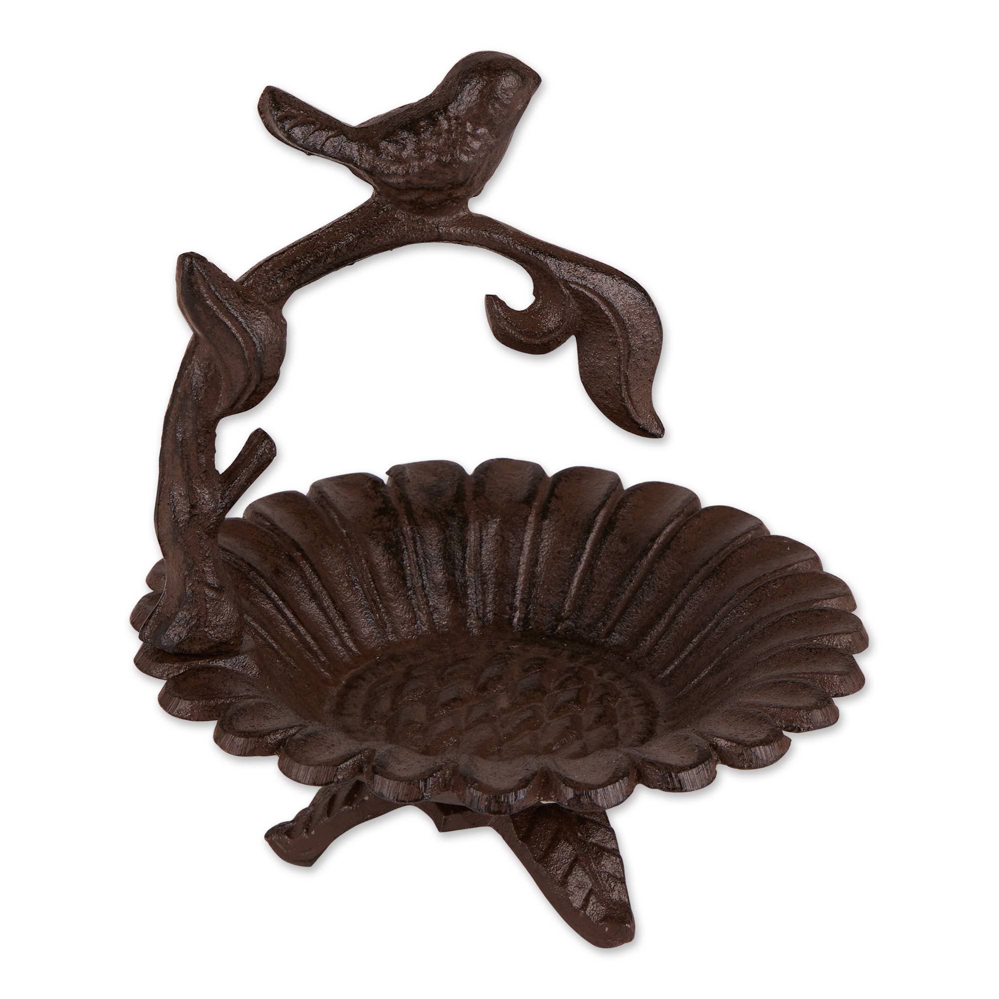 BEST SELLER!  - Sunflower Cast Iron Bath or Bird Feeder – Vintage Garden Accent🌻