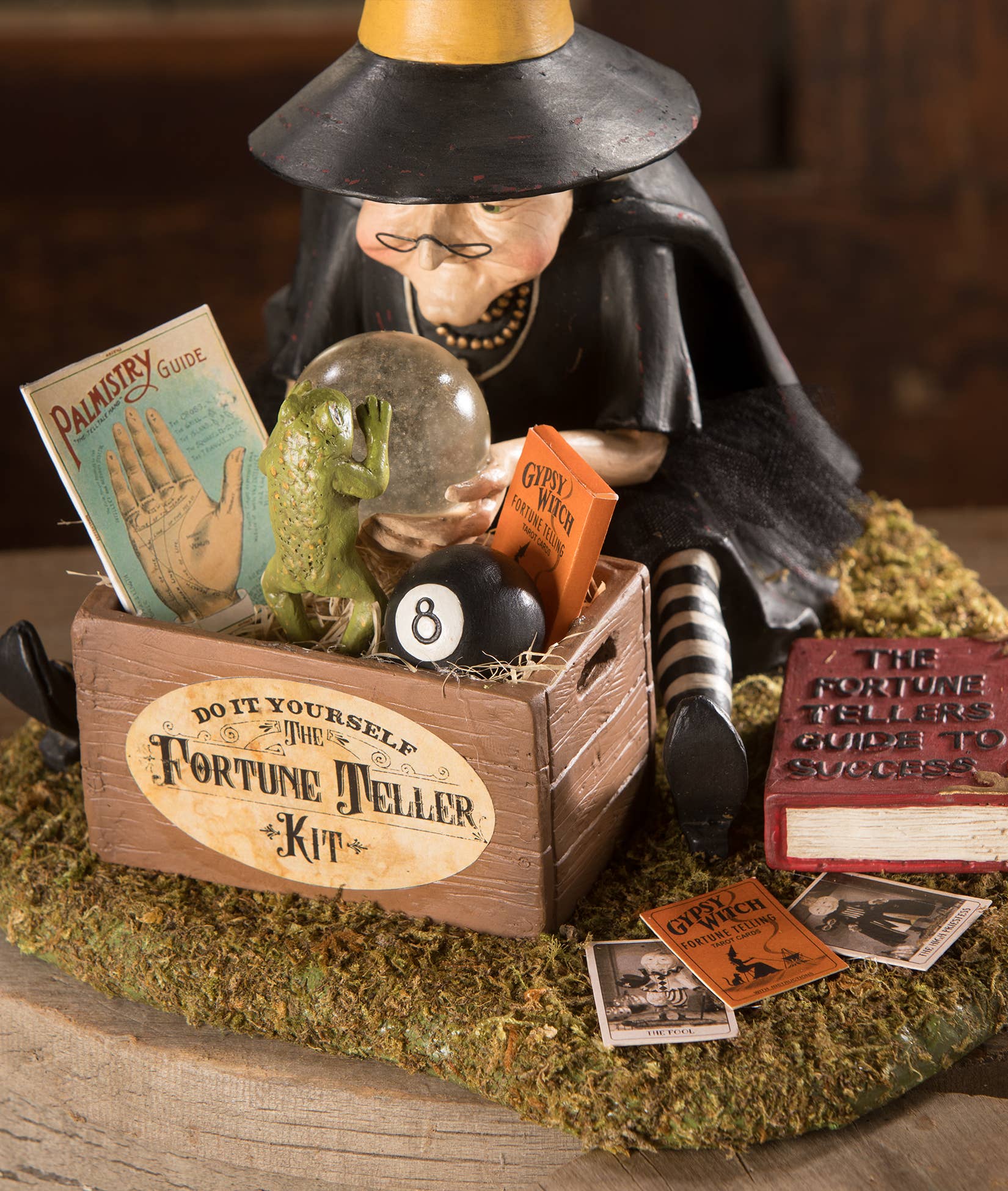 Enchanted DIY Fortune Teller Witch Figure Collectible – 🎃