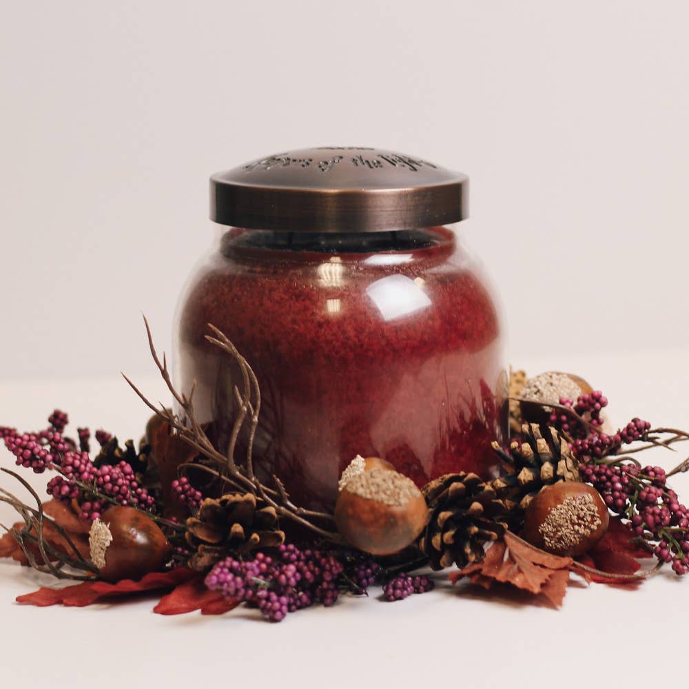 Harvest Acorns & Branches Candle Ring – Fall Home Decor🍂🍂