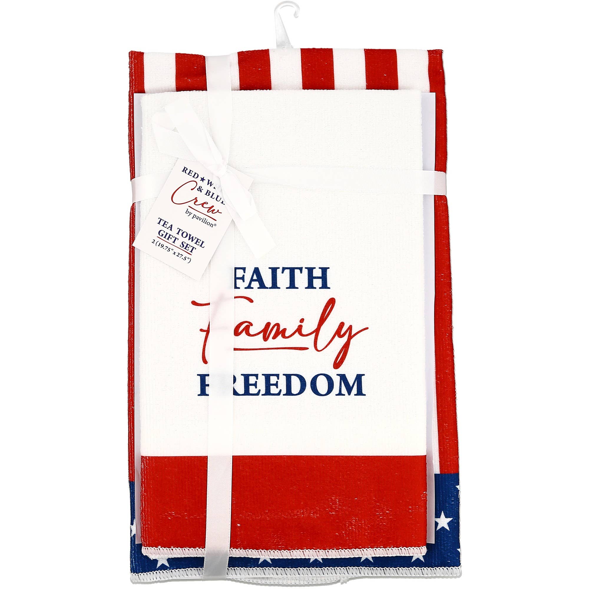 Faith, Family & Freedom Tea Towel Gift Set – Set of 2