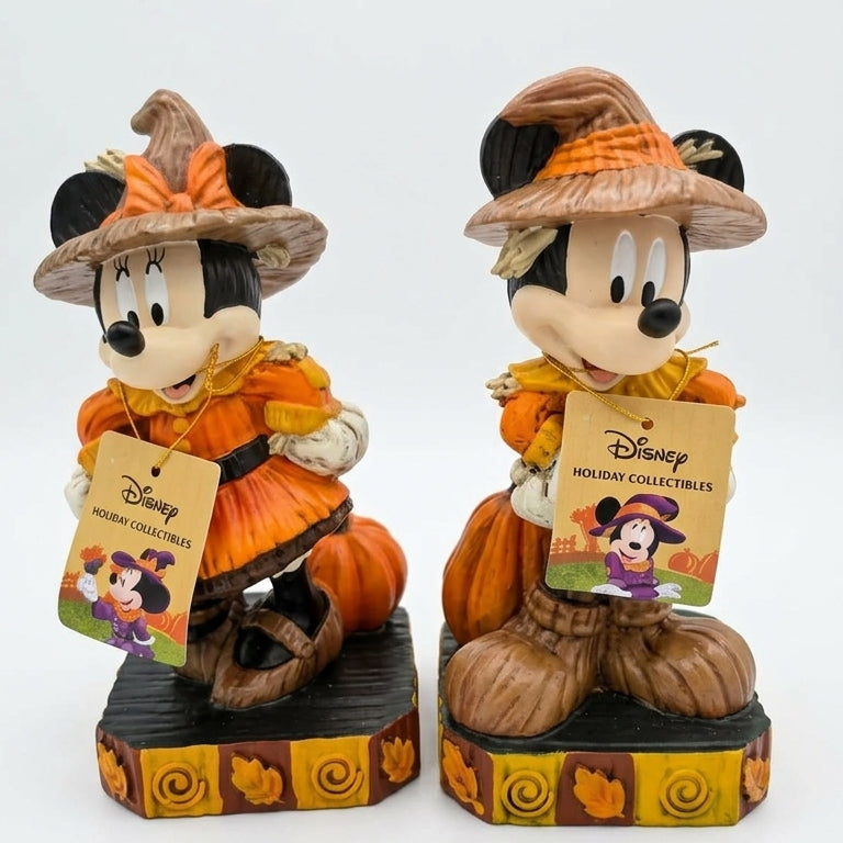 NEW! Available Sept 22nd 🎃Mickey & Minnie all dressed for fall — the Sweetest little Harvest Duo!🍂🍁🍂🍁