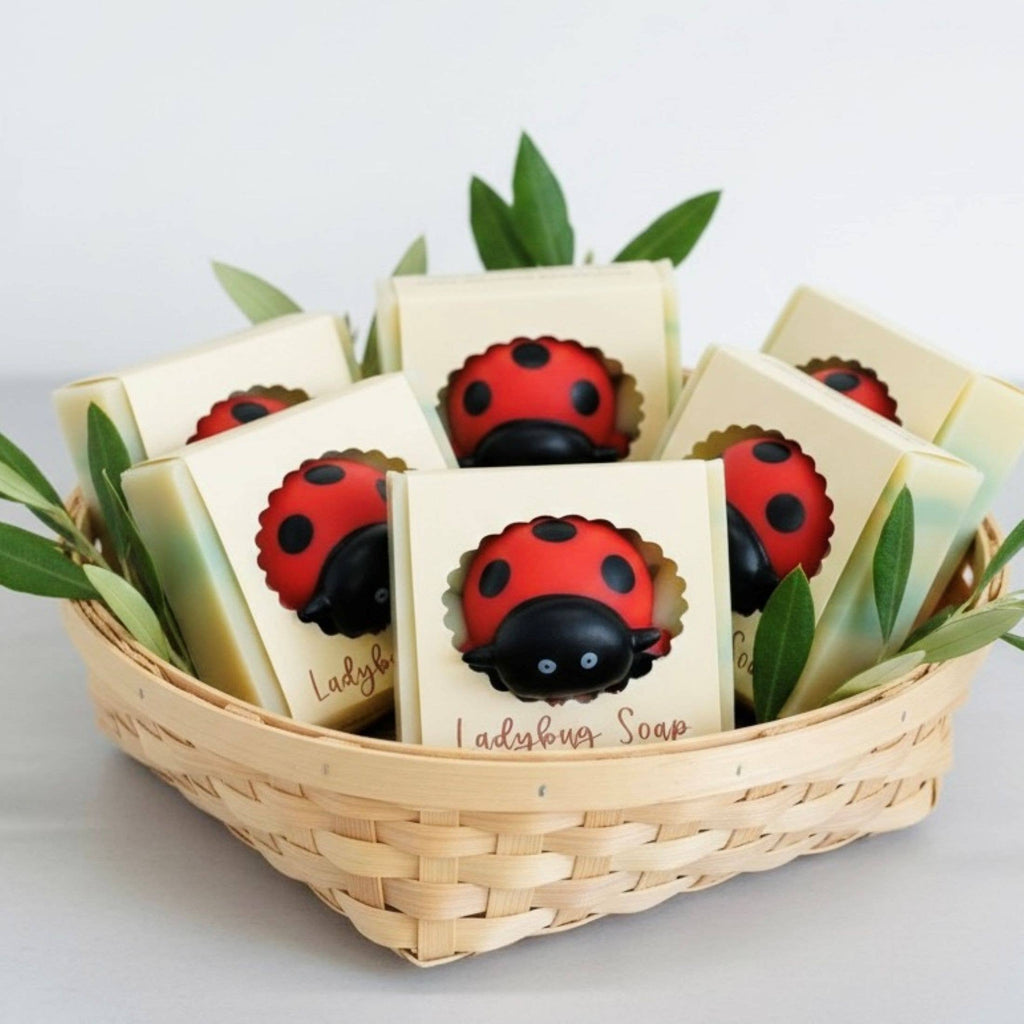 Ladybug Splash! Fun Kids’ Soap Bar 🐞- Single Bar
