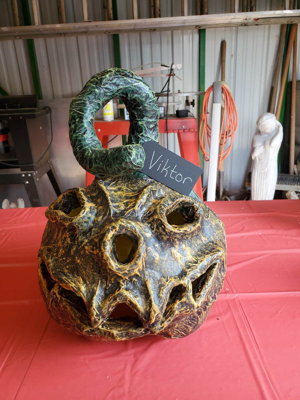 NEW ~ Meet Viktor 🎃 — One‑of‑a‑Kind Pumpkin With Striking Spooky Attitude 🎃