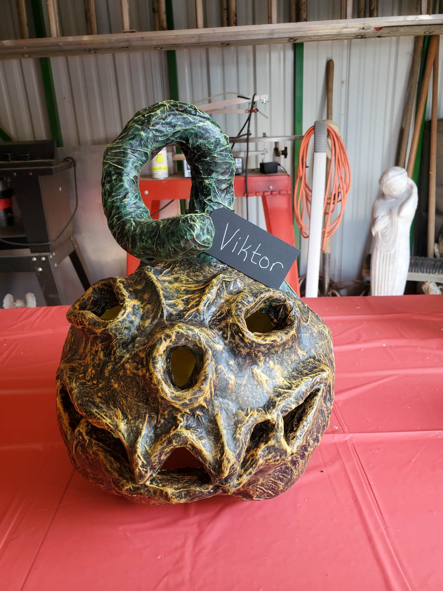 NEW ~ Meet Viktor 🎃 — One‑of‑a‑Kind Pumpkin With Striking Spooky Attitude 🎃