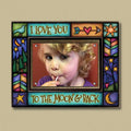 🌙NEW ITEM - Love You To The Moon And Back Picture Frame – Art by Michael Macone (8" x 10", Holds 4x6 Photo)