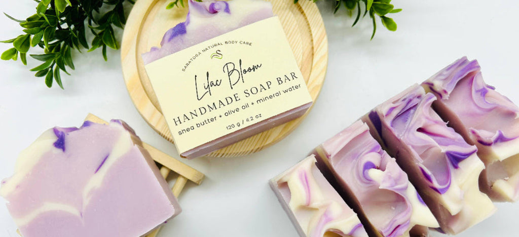 Lilac Bloom – Spring Lilac Artisan Soap 🪻Single Bar